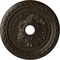 Ekena Millwork Palmetto Medallion (Canopies up to 3 5/8"), 23 5/8"OD x 3 5/8"ID x 1 5/8"P, Stone Hearth Crackle CM23PMSHC - alternate 1